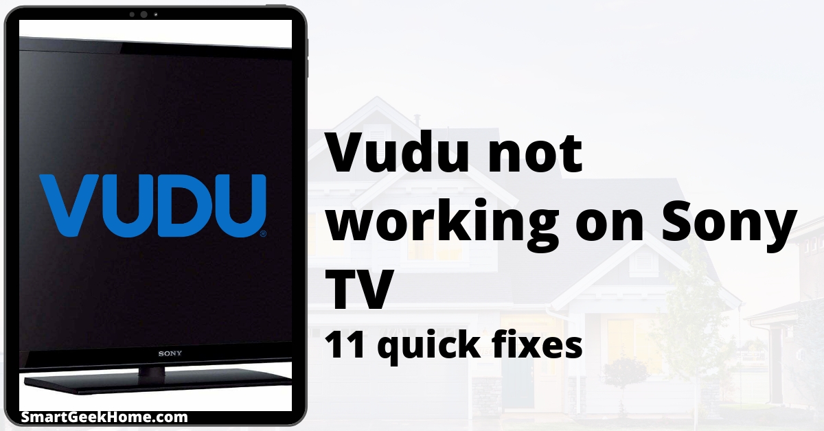 vudu fandango flashing on sony tv