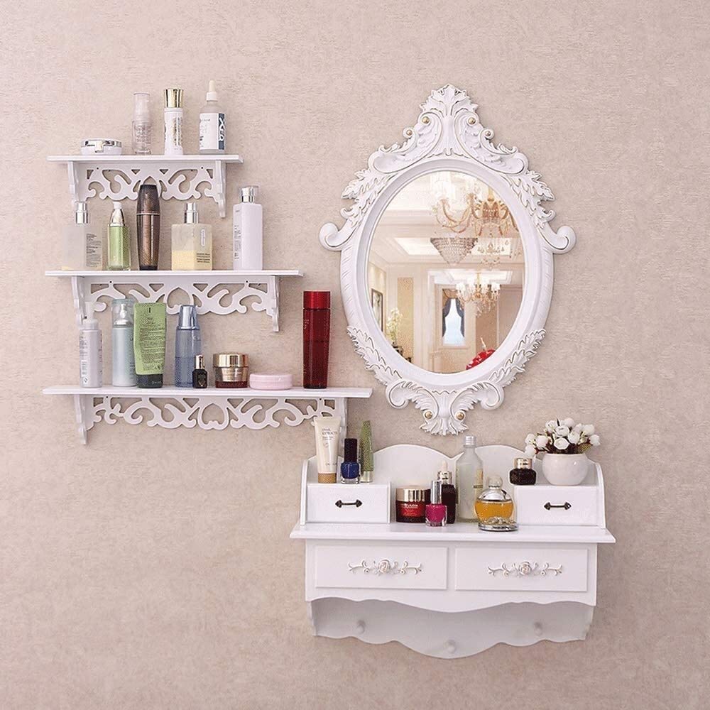 wall mounted dressing table mirror