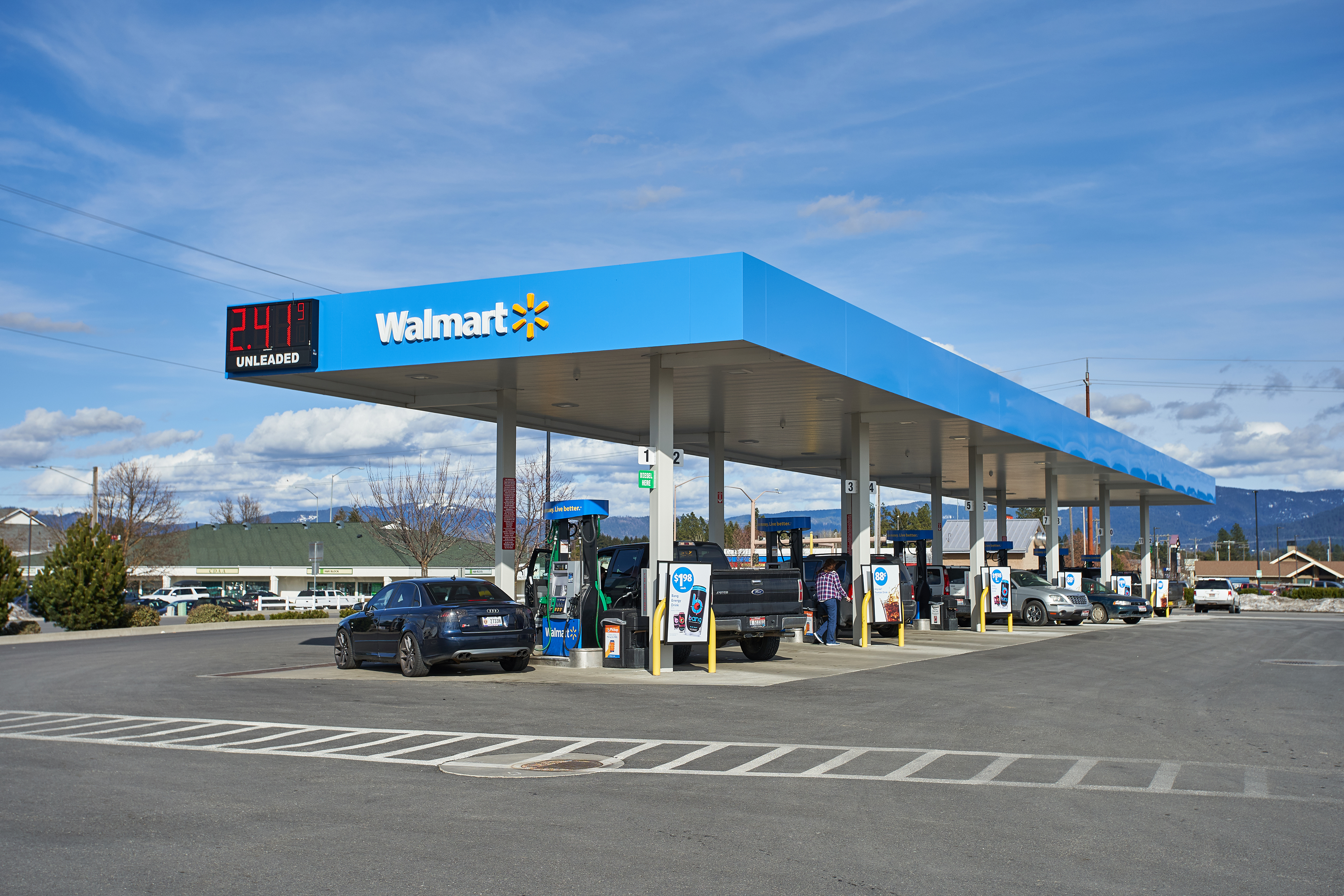 walmart fuel station near me