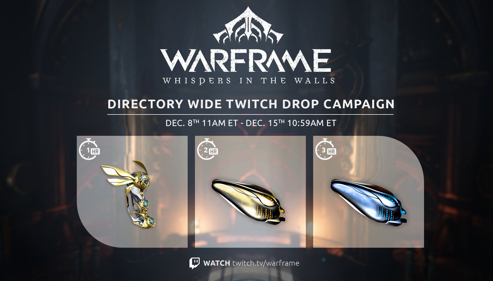 warframe twitch drops