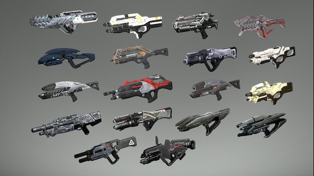 weapons mass effect 3