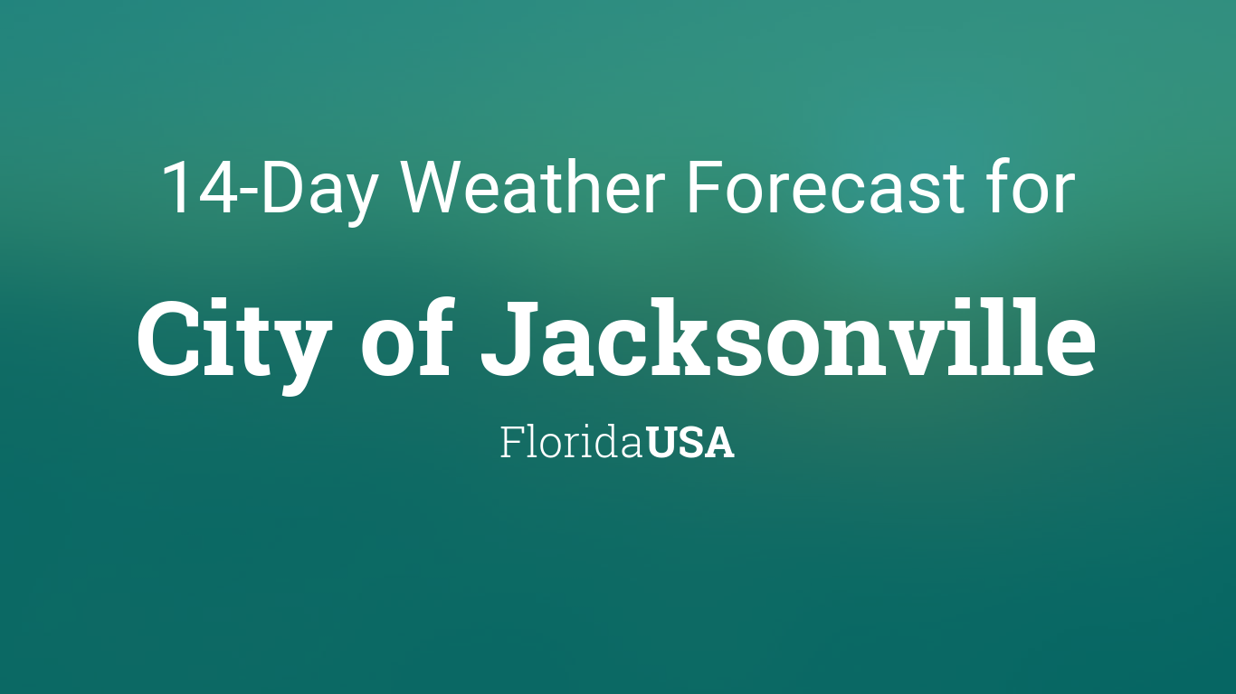 weather forecast jax fl