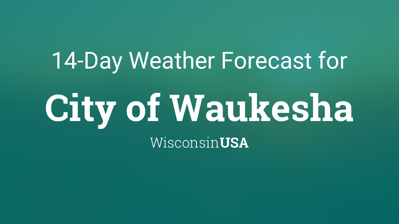 weather in waukesha wi today