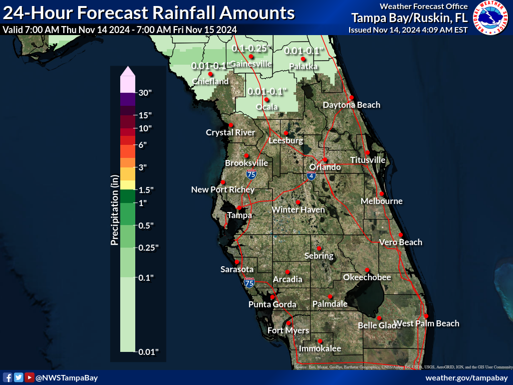 weather north port florida 10 day