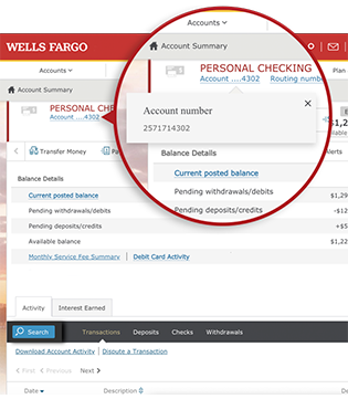 wells fargo austin routing number