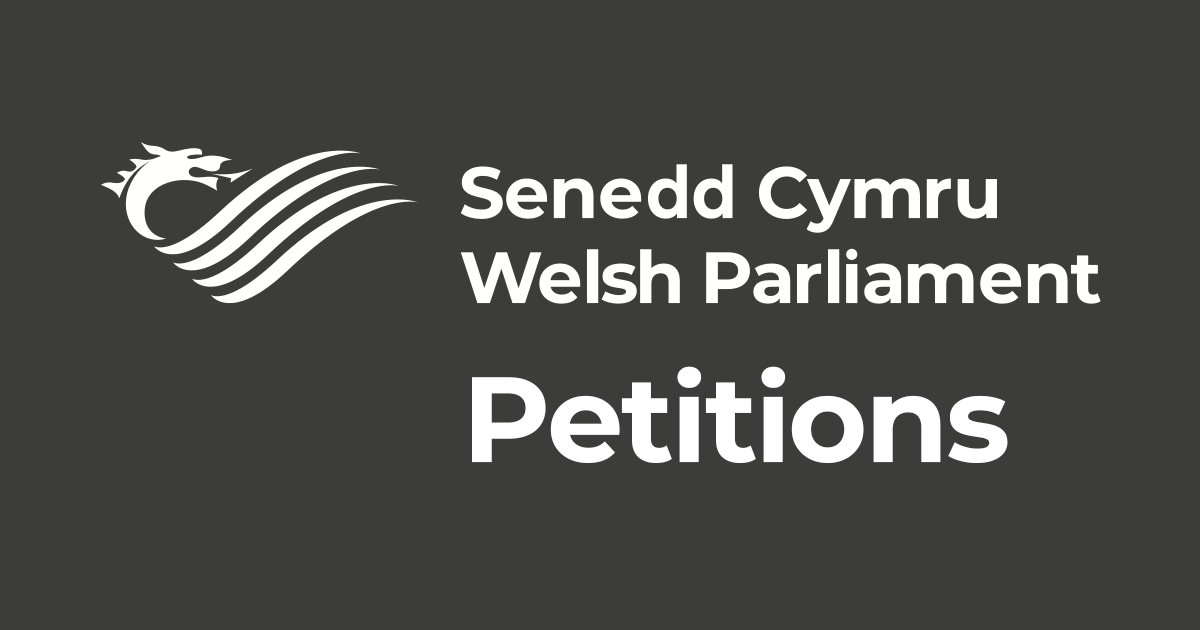 welsh senedd petitions