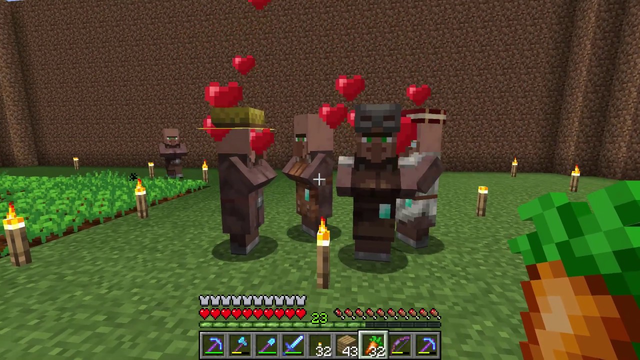 what do villagers in minecraft eat