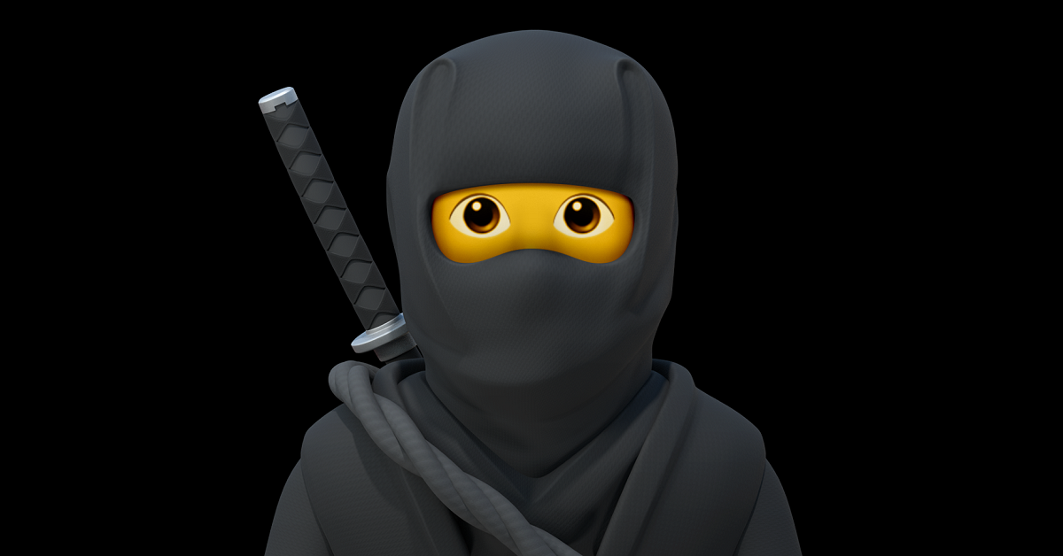 what does the ninja emoji mean