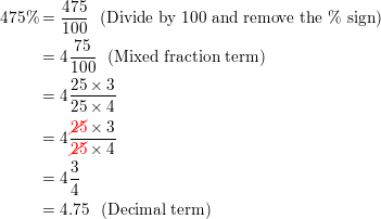 what is 4.75 as a mixed number