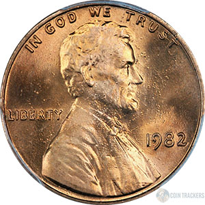 what makes a 1982 penny rare