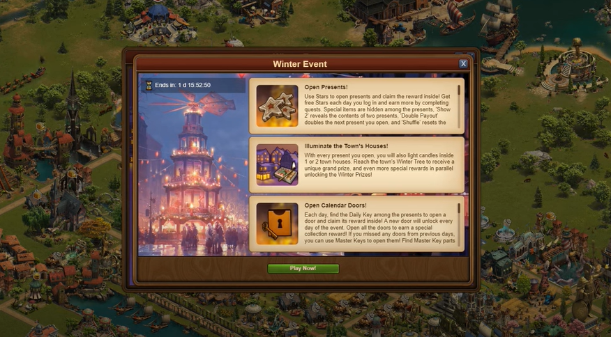 when is the next forge of empires event 2023