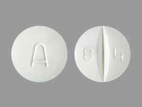 white round pill a