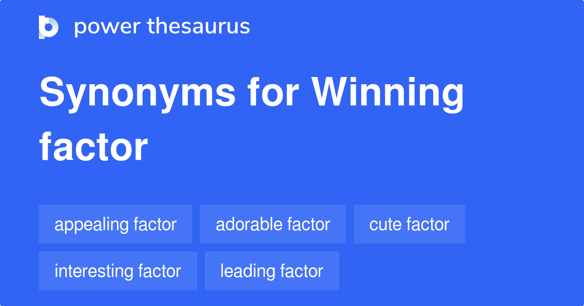 winners thesaurus