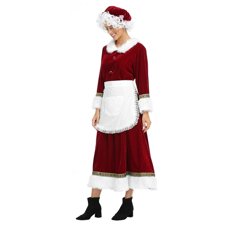 womens santa dress costume