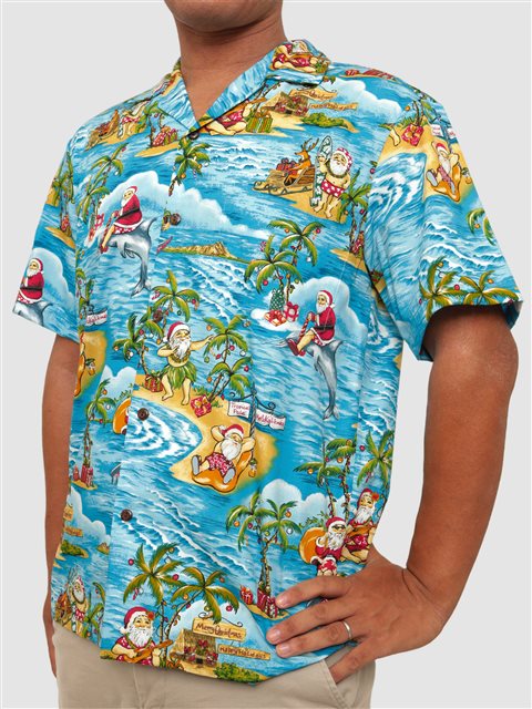 xmas hawaiian shirts