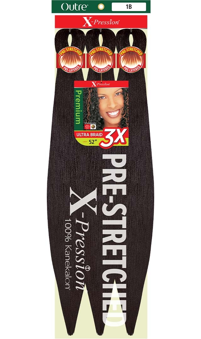 xpressions pre stretched braiding hair