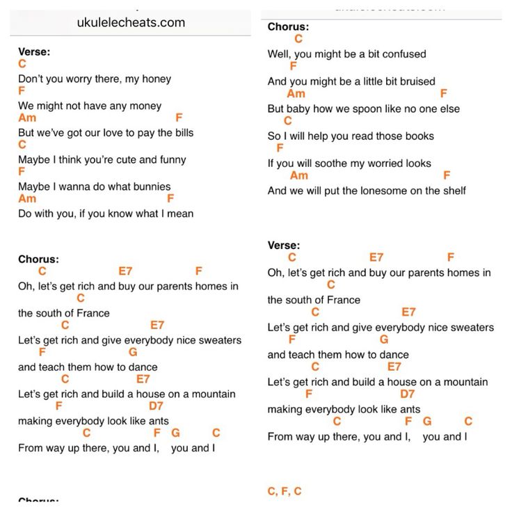 you and i ukulele tabs