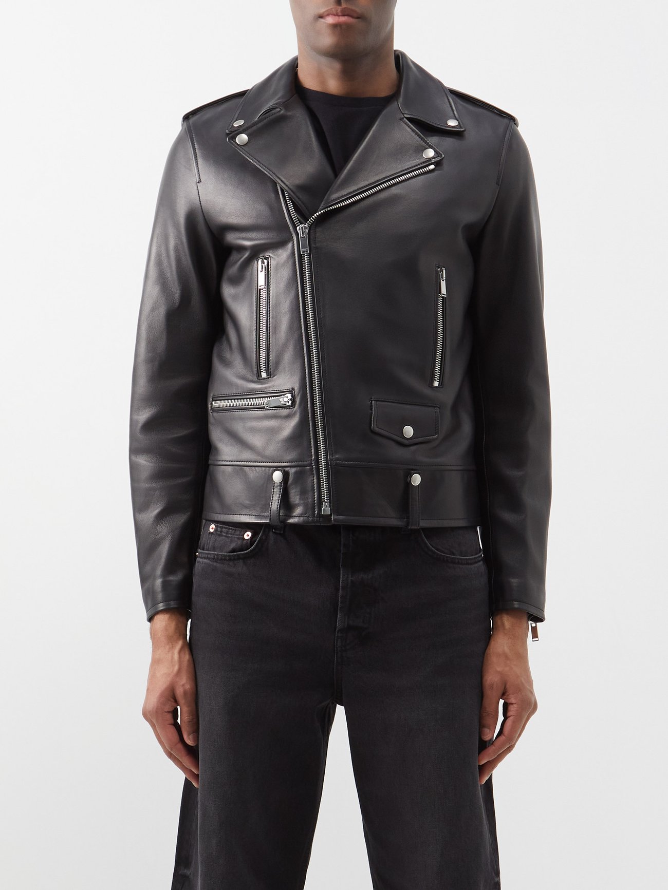 yves saint laurent motorcycle jacket