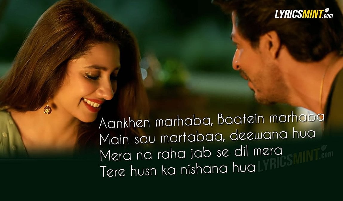 zaalima raees lyrics