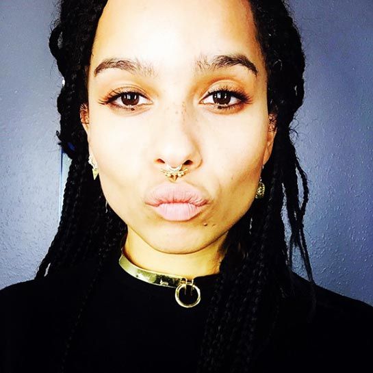 zoe kravitz septum piercing